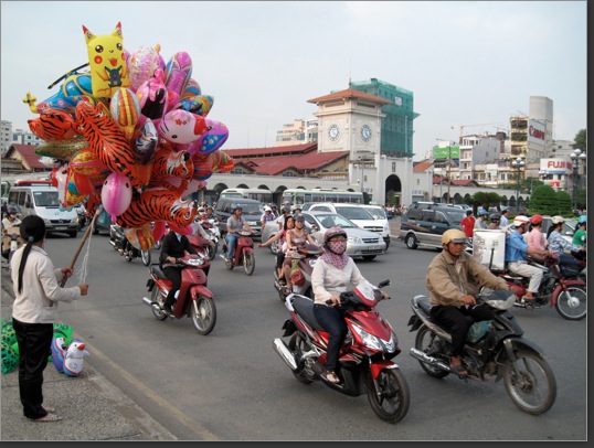 Vendor in Saigon